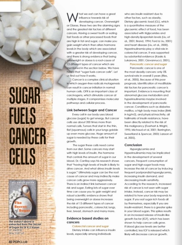 sugar article